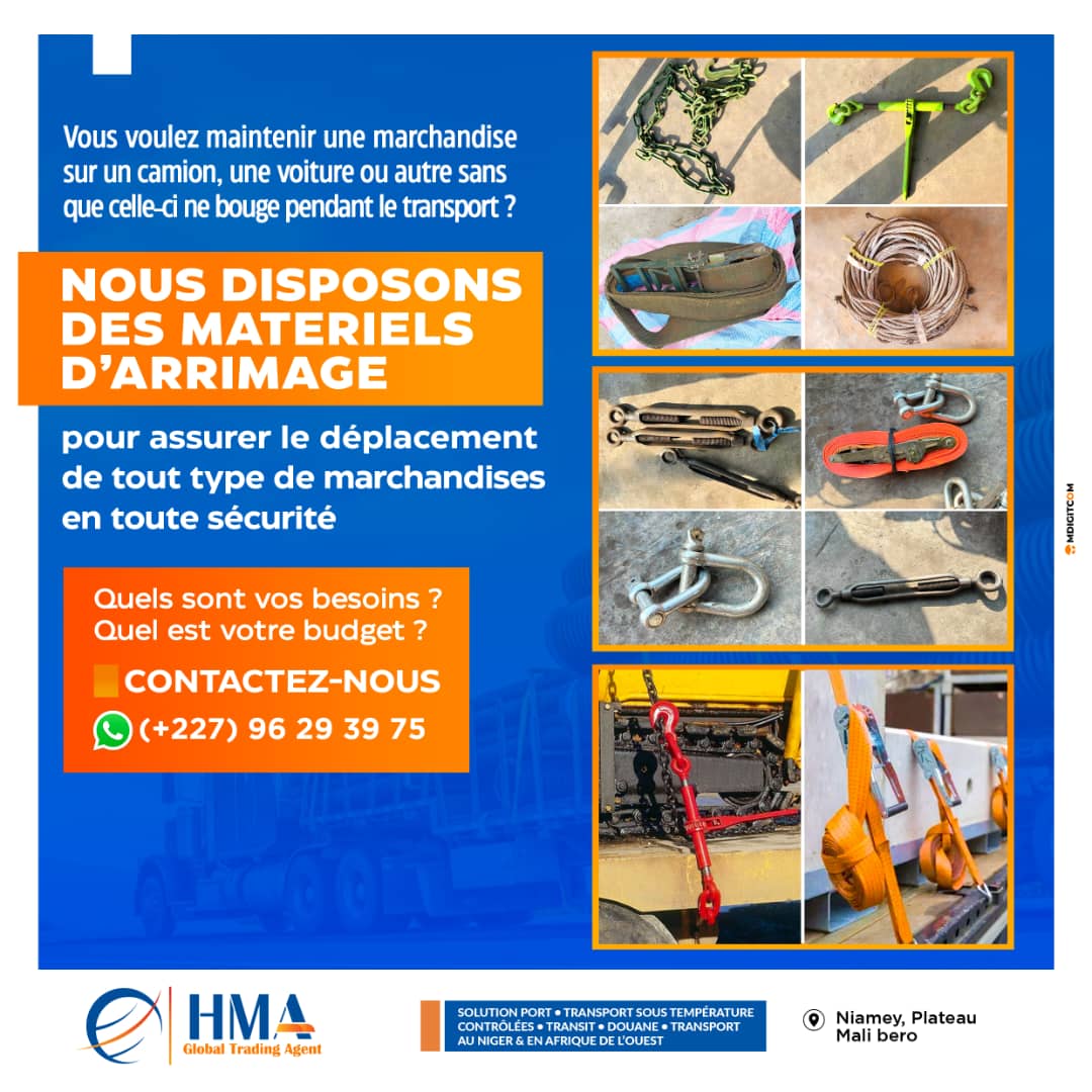 Matériels d'Arrimage