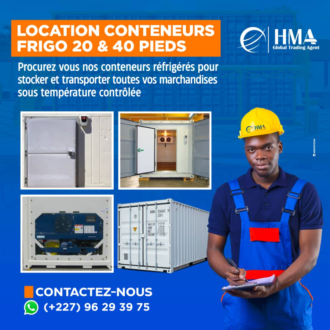 Conteneur Frigo 20 pieds